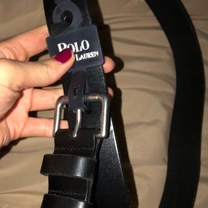 Polo Ralph Lauren Solid Black Men’s belt